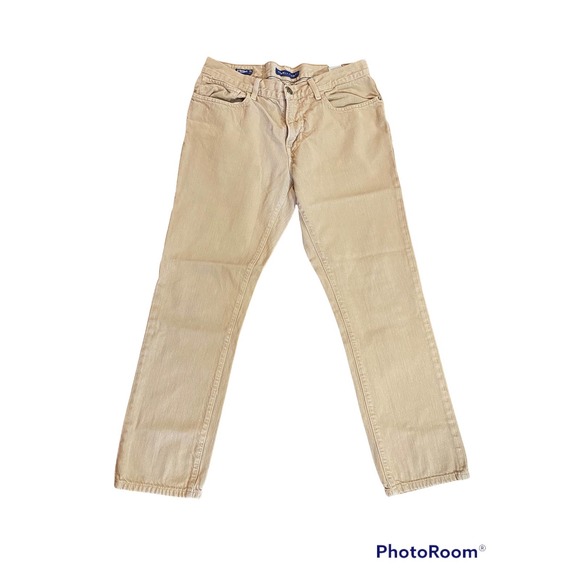 Tommy Hilfiger Straight Leg Jeans Gold Size 32 Mid Rise - Picture 1 of 6